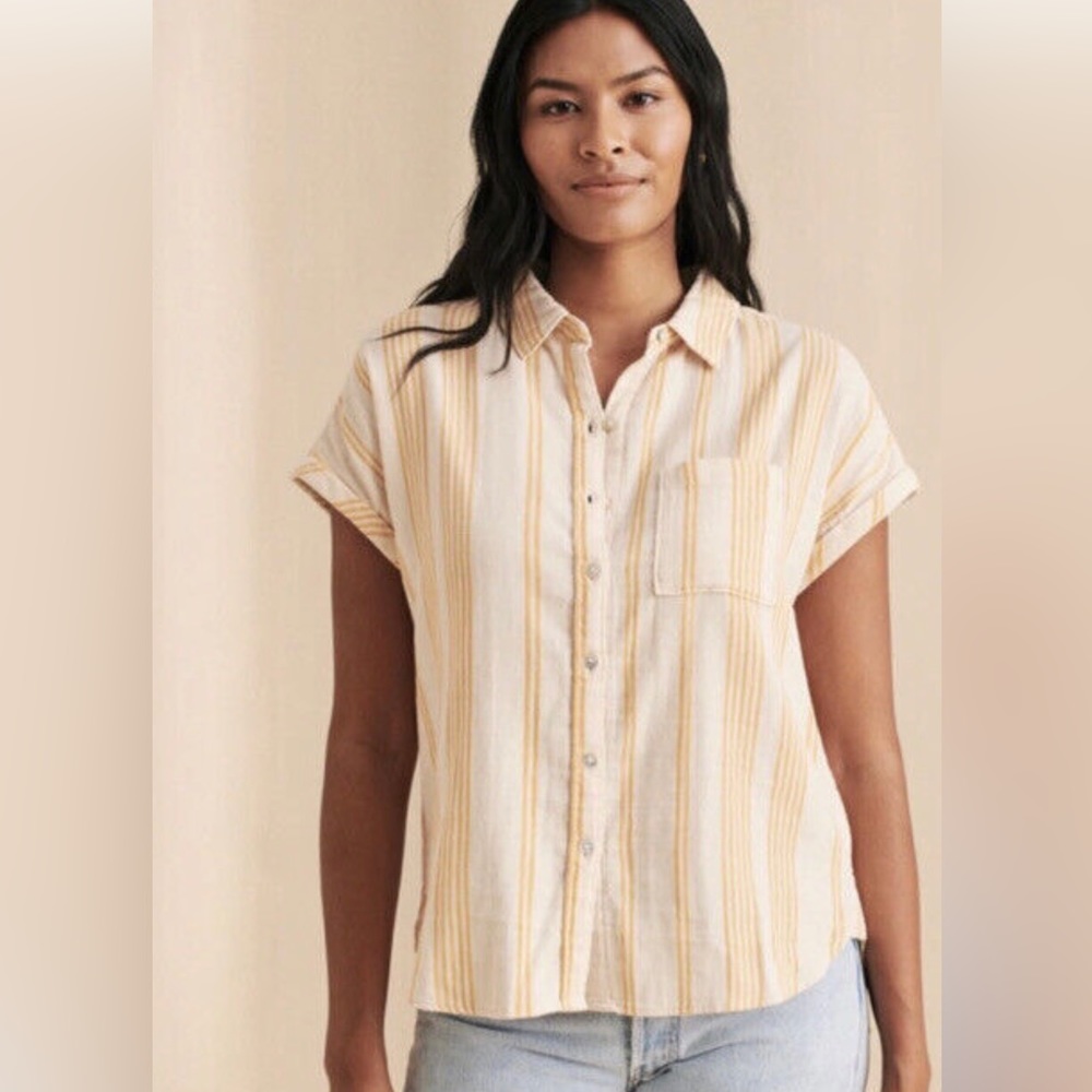 Faherty Avery Organic Cotton Shirt
